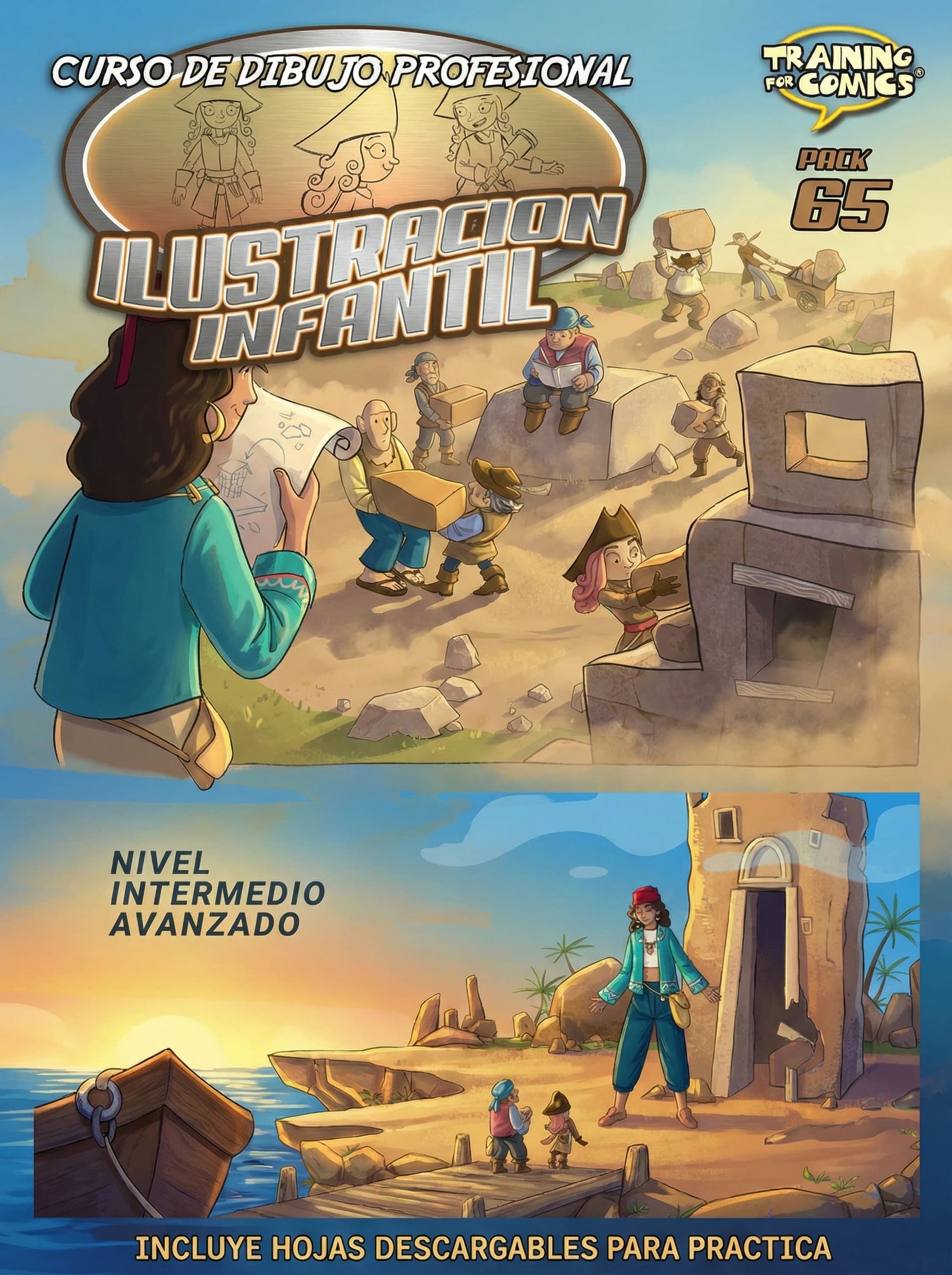 Magia del Color y Composición en Ilustración Infantil